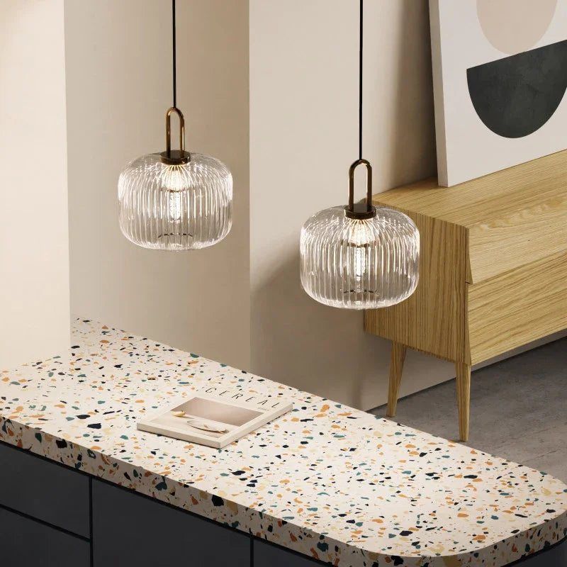 Kyoto - Glass Pendant Light Japanese Design