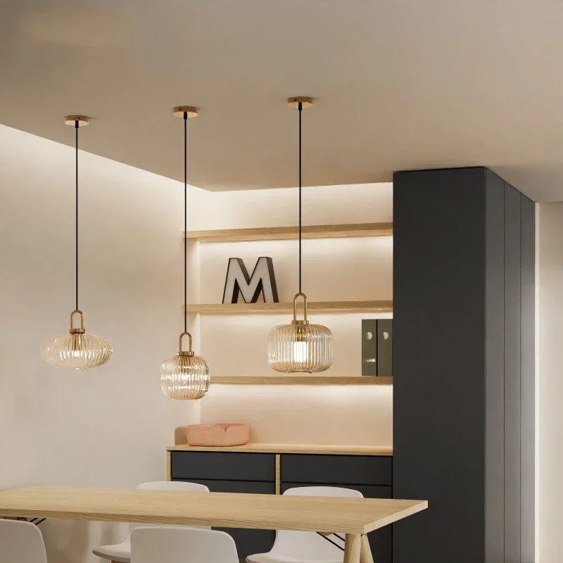 Kyoto - Glass Pendant Light Japanese Design
