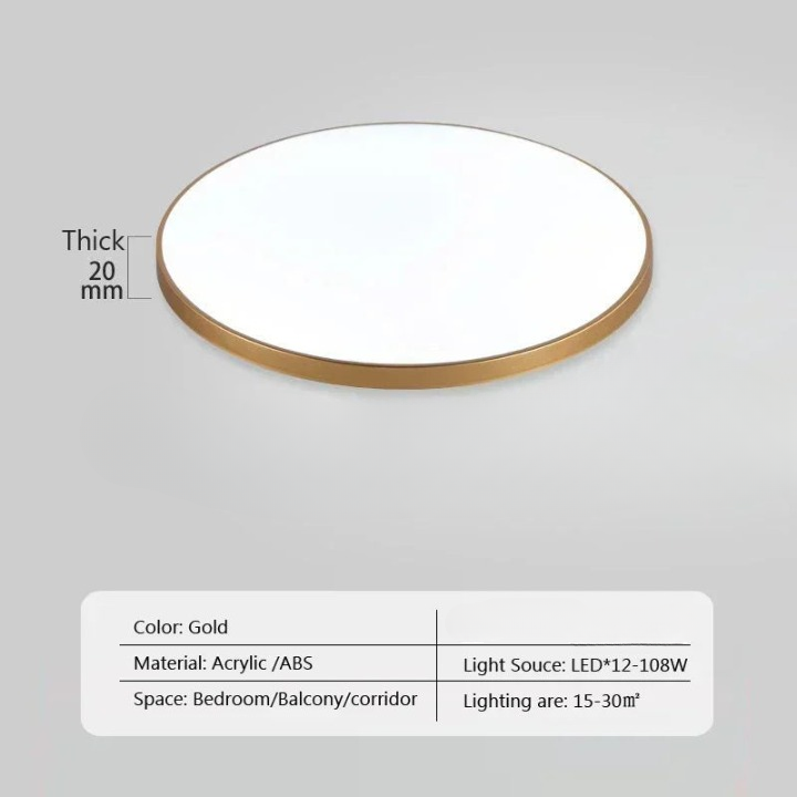 Sony Gold - LED Round Ceiling Lights