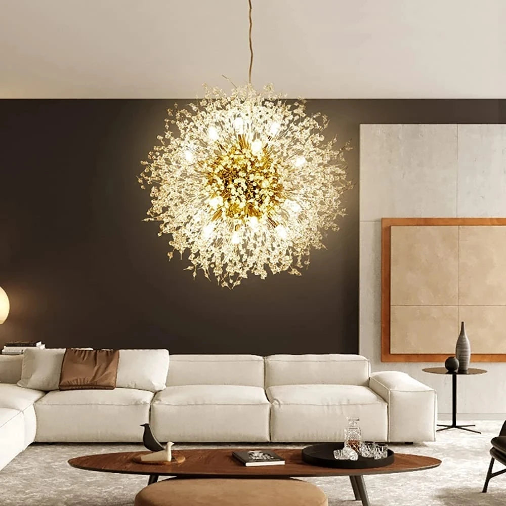 Radiance Modern Crystal LED Light Chandelier