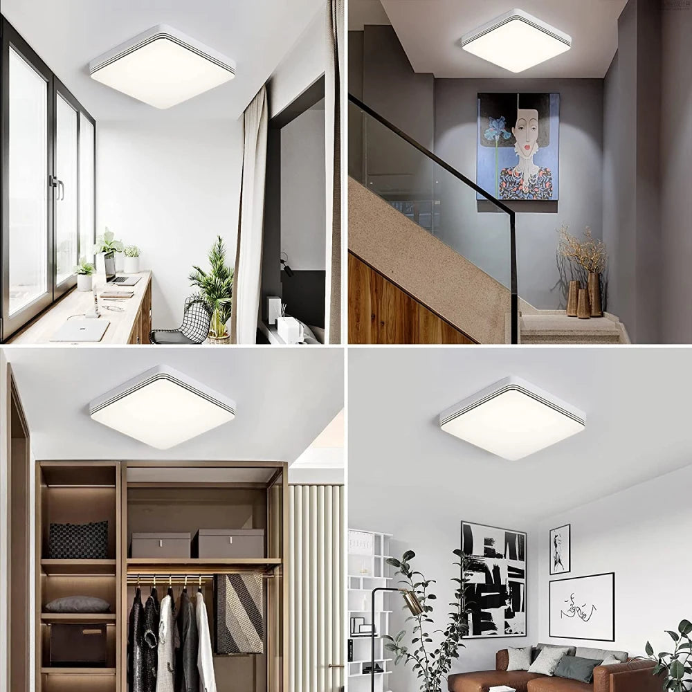 Quantum Ultrathin Square LED Ceiling Lamps