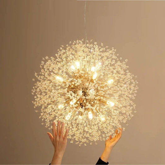 Radiance Modern Crystal LED Light Chandelier