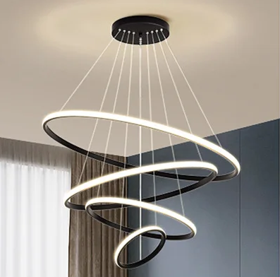 Luminous Led Circle Modern Pendant Chandelier