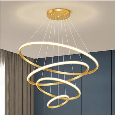 Luminous Led Circle Modern Pendant Chandelier